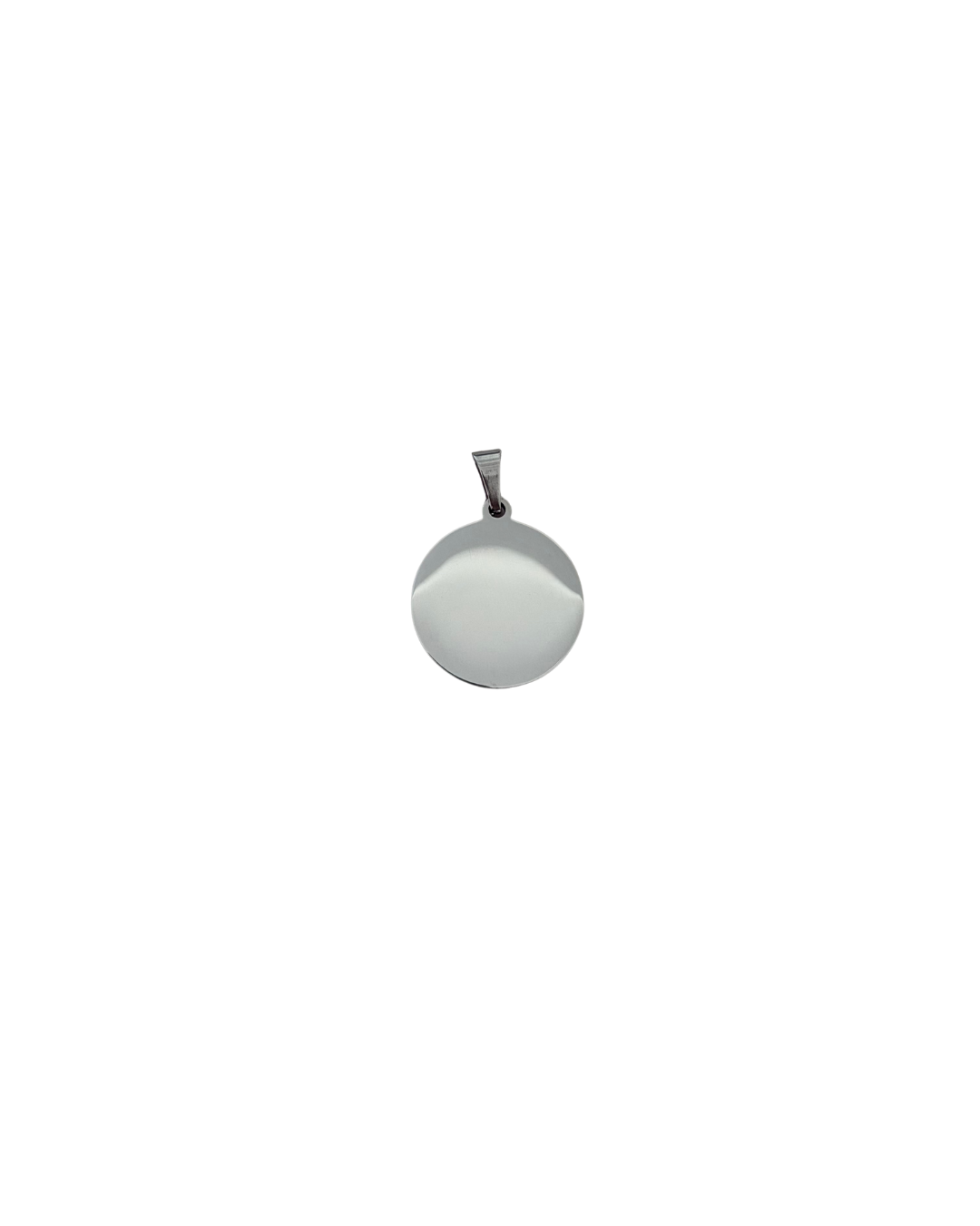 DIJE REDONDO PLATEADO (1.8CM)