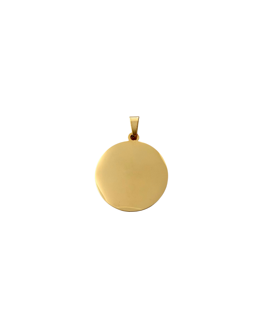 DIJE REDONDO DORADO (3CM)