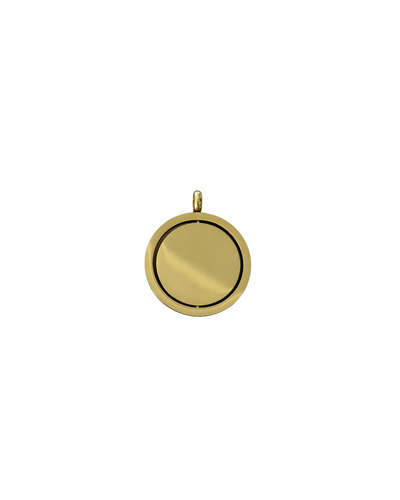 DIJE REDONDO DORADO (2.6CM)
