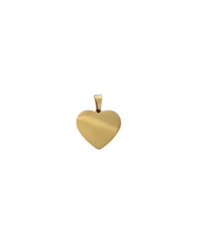 DIJE CORAZÓN DORADO (2.5CM)