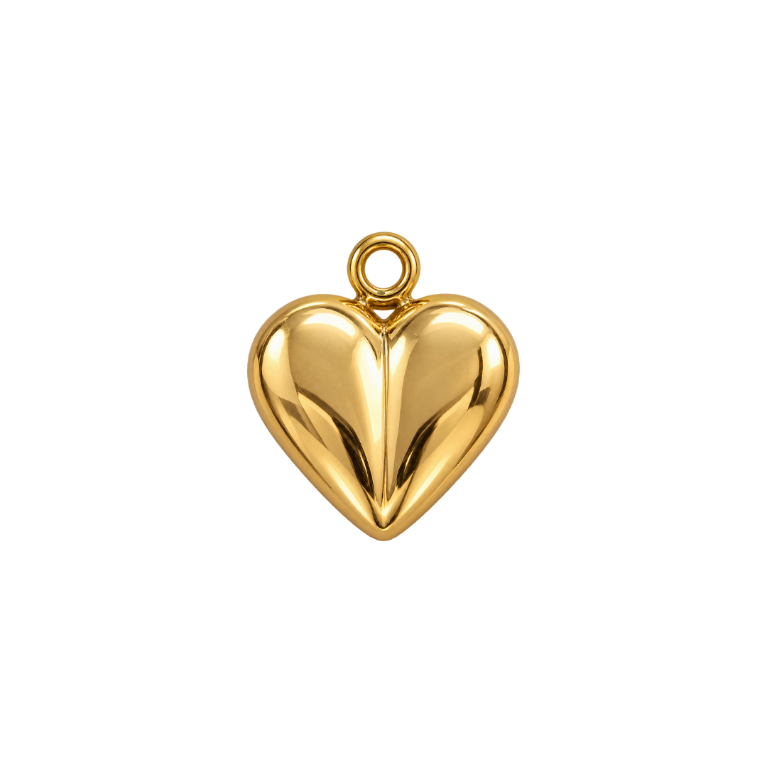 CORAZÓN CHUNKY DORADO