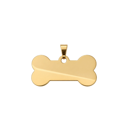 DIJE HUESITO DORADO