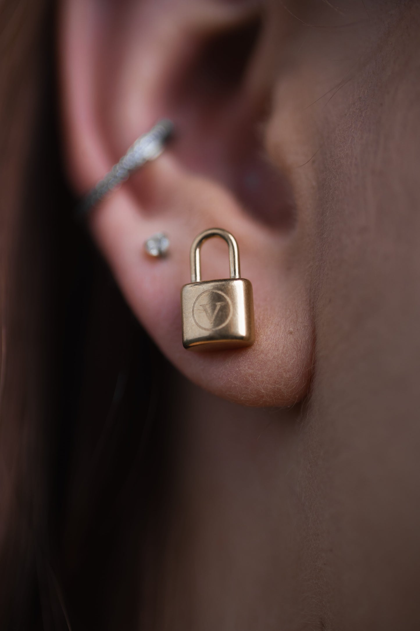 PADLOCK EARINGS