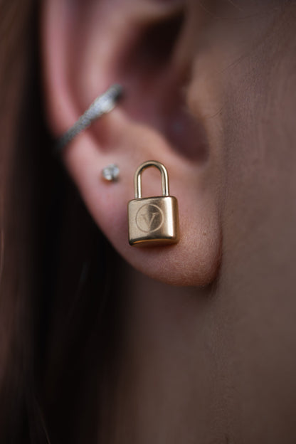 PADLOCK EARINGS