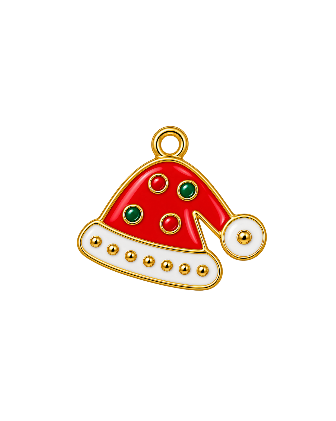 GORRO NAVIDAD DORADO
