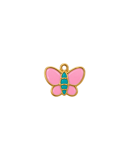 MARIPOSA ROSA VERDE