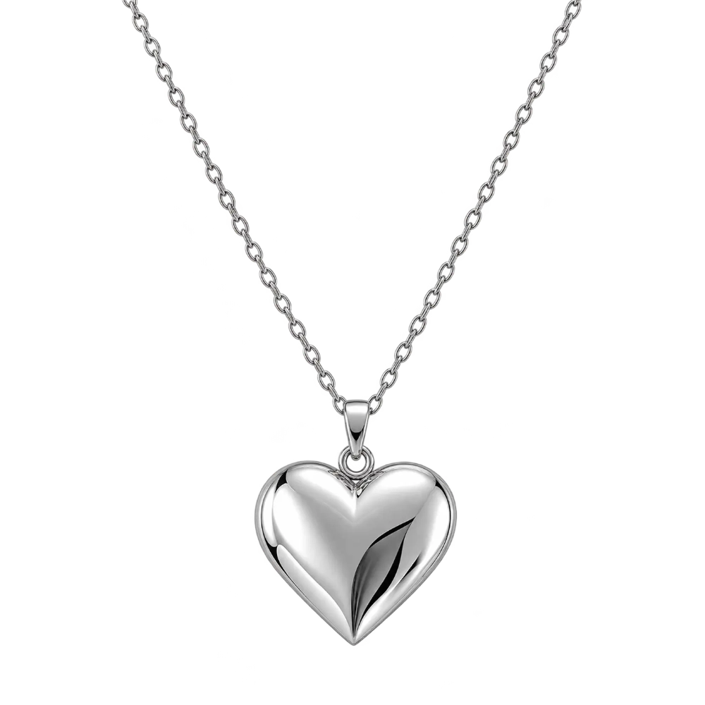 RELICARIO CORAZÓN PLATEADO